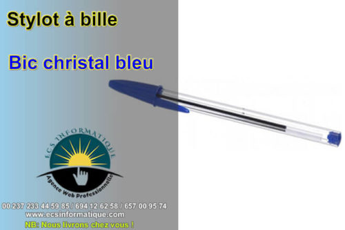 bic cristal bleu