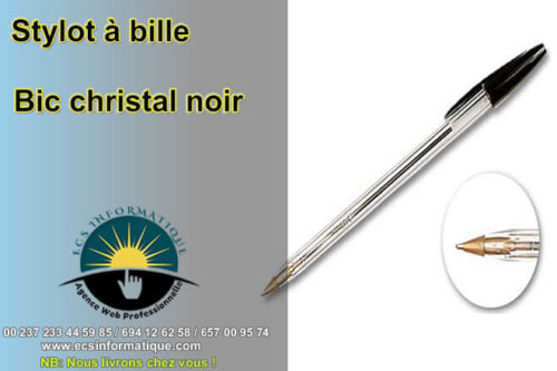 bic cristal noir