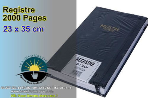 registre 2000 pages