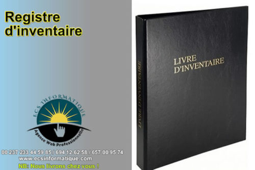 registre d'inventaire