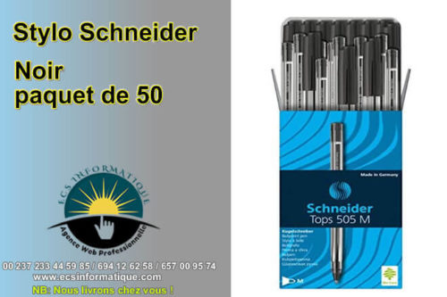 stylo schneider noir