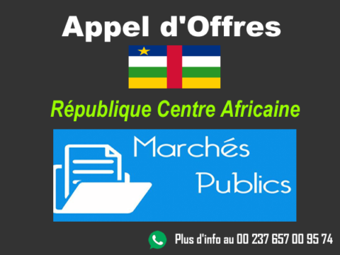 Marchés publics et Appels d'offres en République Centrafricaine