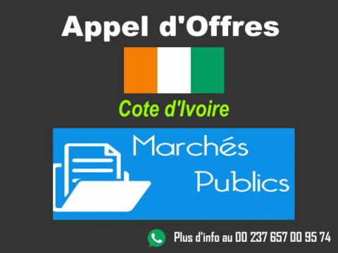 Appels d'offres en Côte d'Ivoire et marchés publics