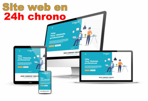 créer site web en 24h