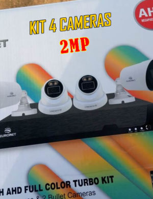 Kit de 4 cameras Euronet 2MP